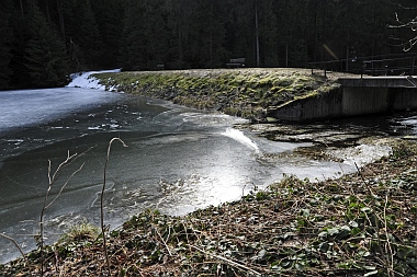 Unterer Grumbacher Teich Oberharzer Wasserwirtschaft 350 Bilder